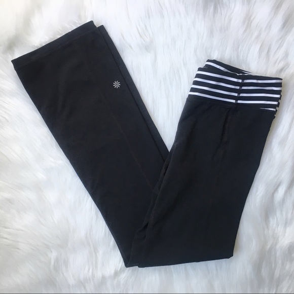 Athleta Other - Athleta Girl Black & White Bootcut Leggings